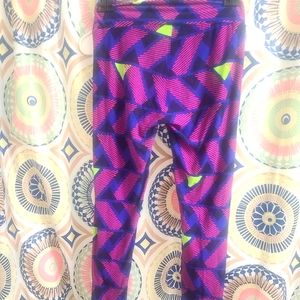 LulaRue patterned Leggings "one size"